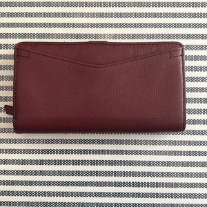 Fossil Burgundy Leather Wallet